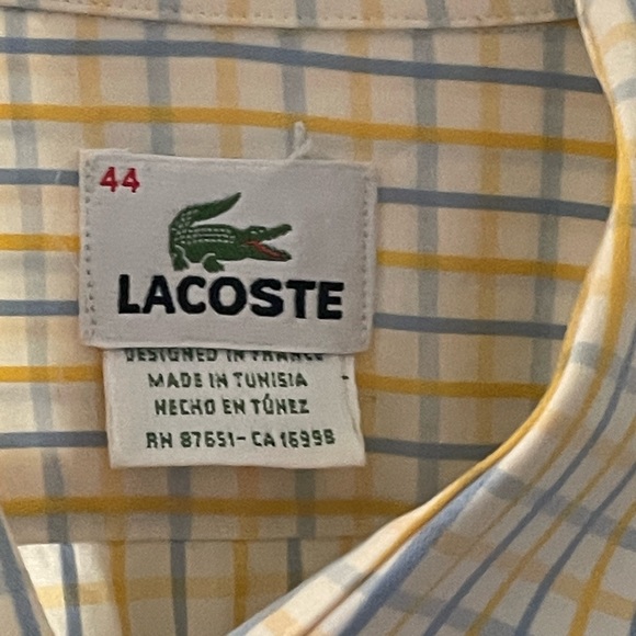 Lacoste button-up - Picture 3 of 4
